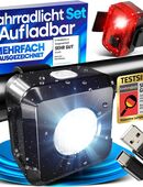 NEXTCOVER Fahrradlicht Set mit VisionOne Fahrradlampe in 75217