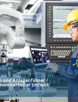 Maschinen und Anlagenführer / Produktionsmitarbeiter (m/w/d) - Obermarchtal