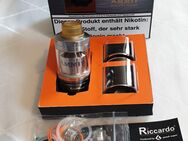Geek Vape Ammit Dual Silber gebr. FP. 26€. Top Zustand! SAMMLUNGSAUFLÖSUNG!! Selbstwickler, RTA, Verdampfer, Tank für Akkuträger, E-Zigarette, Mod Box, Vape, Dampfe. - Bühlertal