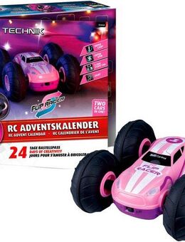 Revell® Spielzeug-Adventskalender Flip Racer, ferngesteuertes RC Auto zum Selberbauen, mit LED-Beleuchtung