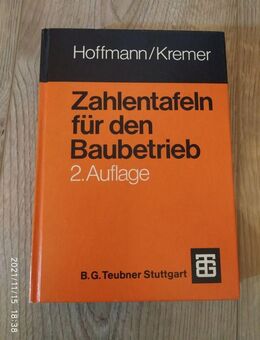 Zahlentafeln für den Baubetrieb von Hoffmann/Kremer - Fulda Zentrum
