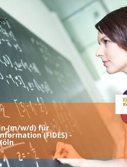 Referent/in (m/w/d) für Glaubensinformation (FIDES) - Standort Köln - Köln