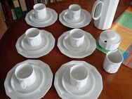 Rosenthal POLYGON WEISS - Kaffeeservice 21 tlg. - Bonn Bad Godesberg