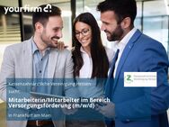 Mitarbeiterin/Mitarbeiter im Bereich Versorgungsförderung (m/w/d) - Frankfurt (Main)