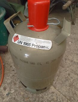 Stahl Gas Flaschen 11kg grau Camping - Emmerich (Rhein) Zentrum