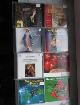 Weihnachtslieder 8 CDs zus. 6,- Güttler Ave Maria Weihnachtskonzerte - Flensburg