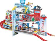 Hape Spielzeug-Eisenbahn Mega City Eisenbahn, (Set)