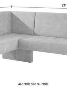 Home affaire Eckbank Umag, 210 x 60 cm