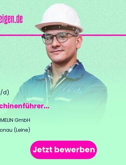 Maschinenführer (m/w/d) - Gronau (Leine)