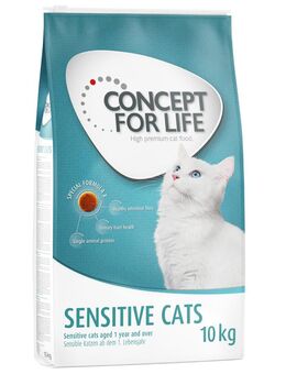 Concept for Life Sensitive Cats Trockenfutter - Sparpaket 2 x 10 kg