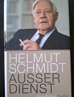 Außer Dienst von Helmut Schmidt (Gebundene Ausgabe) Biographie Kanzler - Essen
