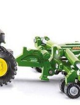 Siku Spielzeug-Traktor SIKU Farmer, John Deere 9630 mit Amazone Centaur (1856)
