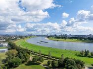 Edle Penthouse-Maisonette-Wohnung mit Panorama-Dachterrasse - Rheinblick/Hafen/Rheinturm/Altstadt - Düsseldorf