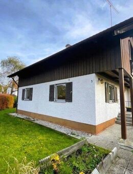GEMÜTLICHES EINFAMILIENHAUS mit WINTERGARTEN + GARAGE! SEHR RUHIGE - NATURNHAHE WOHNLAGE mit TRAUMHAFTEN BLICK! Win... - Windach