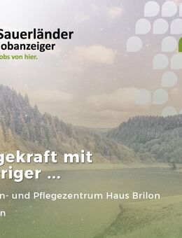 Pflegekraft mit 1-jähriger Ausbildung (m/w/d) - Brilon