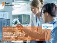 Mitarbeiter (m/w/d) Qualitätssicherung und Versandlogistik - Geretsried