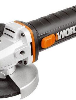 Worx Akku-Winkelschleifer WX800, ergonomisches Design, inkl. 2 Akkus & Ladegerät