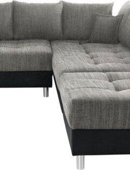 COLLECTION AB Ecksofa (Spar-Set) Innsbruck L-Form und Hocker, Spar-Set, Ecksofa und Hocker, Recamiere links oder rechts montierbar