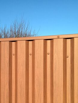Wandbleche in Holzoptik Profilbleche Trapezbleche Fassadenverkleidung Wandprofile - Ahausen