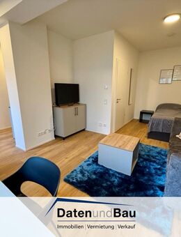 Vollmöblierte 1 Zi.-Neubau-Wohnung mit EBK, Waschmaschine uvm. - Nürnberg