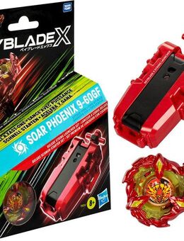 Hasbro Speed-Kreisel Beyblade X Soar Phoenix Deluxe Schnur-Starter Set