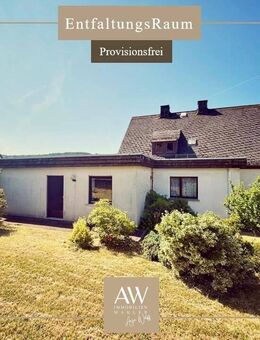***EntfaltungsRaum*** Wohnhaus mit großem Garten. Für bis zu 2 Parteien. Provisionsfrei für Kaufende - Mittenaar