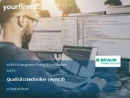 Qualitätstechniker (w/m/d) - Bad Arolsen