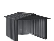 Mähroboter Garage | Rasenmäher Dach Carport aus Metall | 86 × 98 × 63 cm - Wuppertal