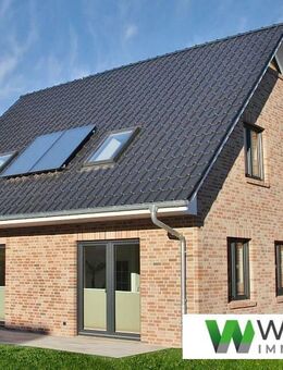Neubau - Junges Wohnkonzept im klassischen EFH - Niedrigenergiehaus EH40 mit Wärmepumpe + PV - Westerhorn