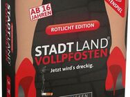 Denkriesen Spiel Stadt Land Vollpfosten, Rotlicht Edition, Familienspiel, Made in Germany