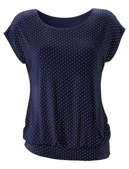 LASCANA Longshirt mit breitem Bund aus weichem Viskose-Stretch