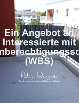 Bitte nur mit WBS bewerben! Tolle 2-Zimmer-Whg. ausschließlich für Interessierte mit gültigem WBS - Freiburg (Breisgau)