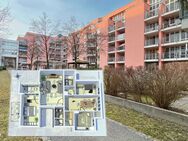 Großzügige & ruhige 3,5 Zimmerwohnung mit Balkon und Tiefgaragenstellplatz in den „Pschorr Höfen" - München