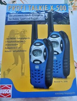 Profi Talkie X - 500, - Beleg vorhanden Preis 46,29 € - 3 mal benutzt - Abholung oder Versand - Meiningen