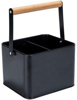 WENKO Organizer Modell Baco, robuster Tragekorb, ideal zur Aufbewahrung von Ketchup und Grillsaucen