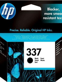 HP 337 Tintenpatrone (1-tlg., original Druckerpatrone schwarz)