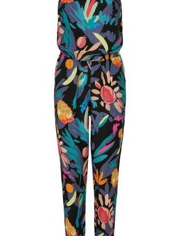 URBAN CLASSICS Jumpsuit Urban Classics Damen Ladies Viscose Bandeau Jumpsuit (1-tlg)