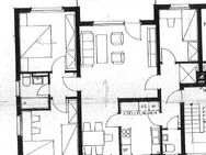 GERÄUMIGE ERDGESCHOSSWOHNUNG mit Tageslichtbad, Balkon, sep. WC, schönem Wohnzimmer mit Essbereich - Clausthal-Zellerfeld