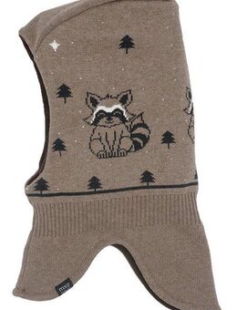 MAXIMO Schlupfmütze im Waschbär-Design