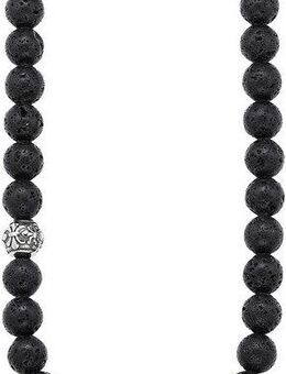 Bruno Banani Edelstahlkette Schmuck Geschenk Lavasteinkette, mit Lavastein