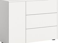 INOSIGN Sideboard Zolder, Breite 105 cm, push-to-open, 1 Tür, 3 Schubkästen, Anrichte, Kommode, Schrank