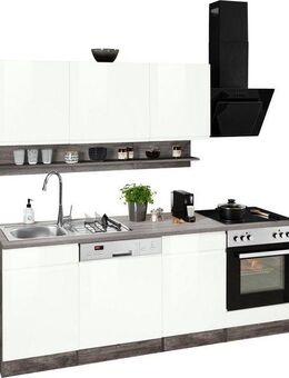 KOCHSTATION Küchenzeile KS-Virginia, Breite 220 cm, wahlweise mit oder ohne E-Geräte