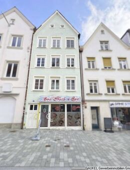1A-Lage & Denkmalschutz: Wohn- und Geschäftshaus in der Fußgängerzone Kaufbeurens! - Kaufbeuren
