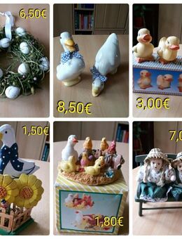 Dekoartikel, Ostern, Kranz, Enten, Küken, Täschchen - Immenhausen