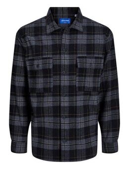 Jack & Jones Langarmhemd JORBLAFRI CHECK OVERSHIRT LS BF mit Brusttaschen
