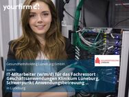 IT-Mitarbeiter (w/m/d) für das Fachressort Geschäftsanwendungen Klinikum Lüneburg, Schwerpunkt Anwendungsbetreuung Krankenhausinformationssystem Dedalus ORBIS® (Informatiker / Fachinformatiker (w/m/d)) - Lüneburg