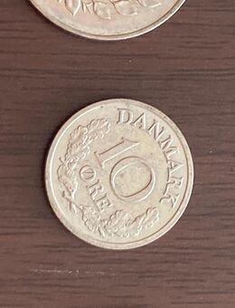 Münze Münzen Umlaufmünze Dänemark 10 Öre 1971 - Alzey