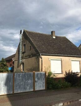 Modernierungsbedürftig, voll unterkellert mit Scheune und Nebengelass - Milower Land