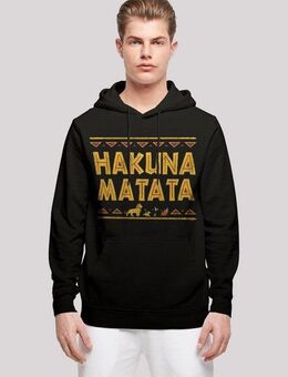 F4NT4STIC Kapuzenpullover Disney König der Löwen Hakuna Matata Print