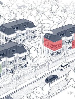 2 Zimmer Wohnung Parkett Balkon im grünen Waidmannslust (A5), inkl. PKW-Stellplatz - Berlin